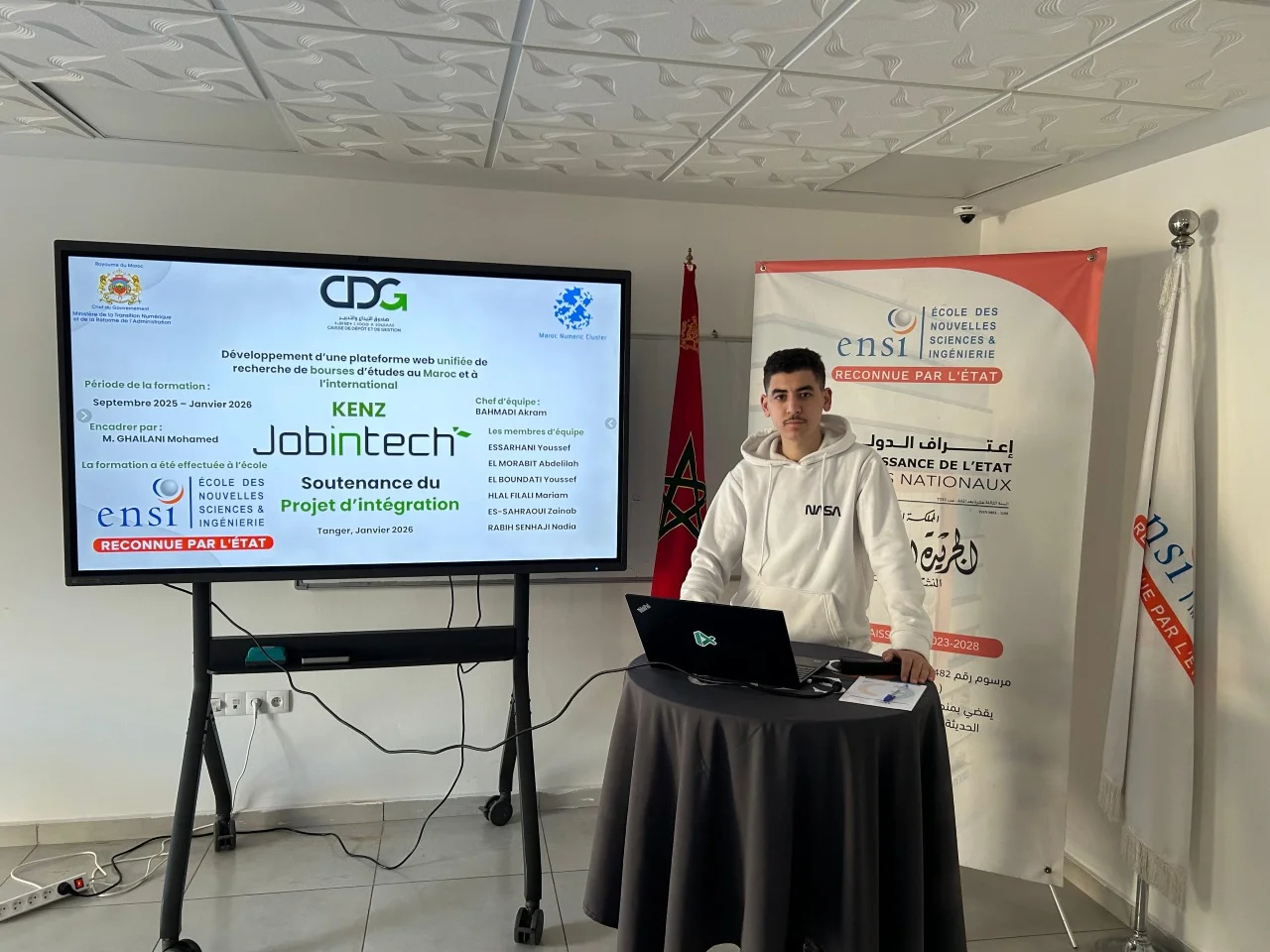 Présentation projet Kenz JobInTech